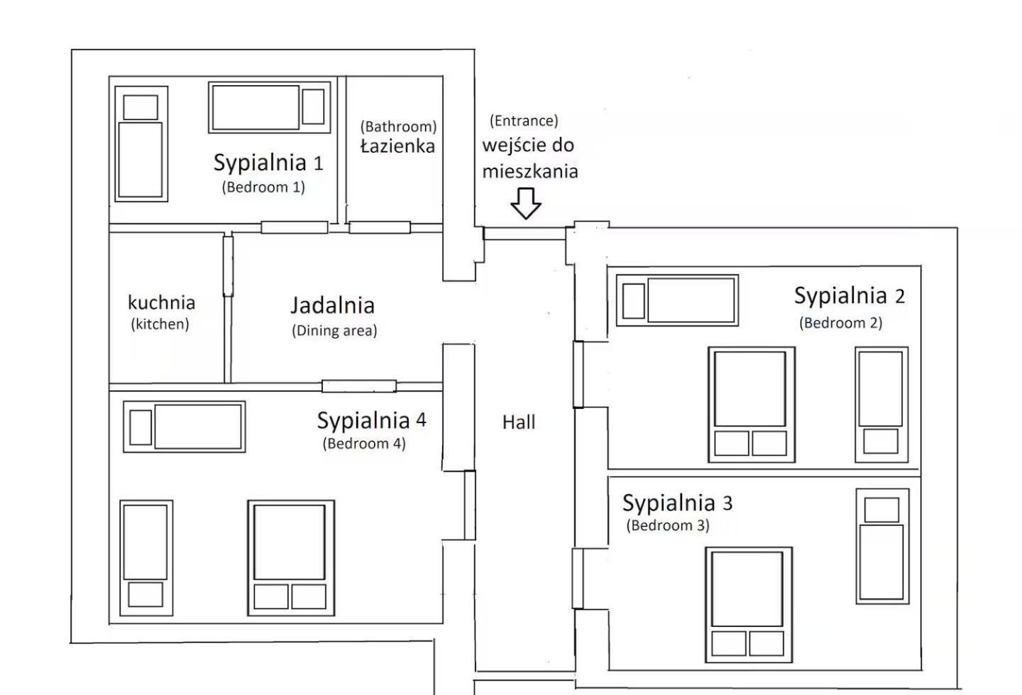 Master Corner Apartment Krakow Bagian luar foto